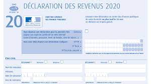 Déclaration des revenus de 2020 - Dates connues